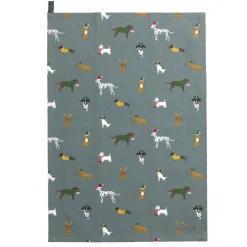 Sophie Allport Christmas Dogs Set of 2 Tea Towels- Christmas|Tea