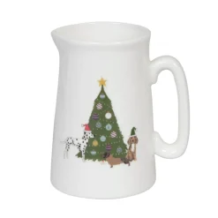 Sophie Allport Christmas Dogs Tree Jug- Christmas|Tea