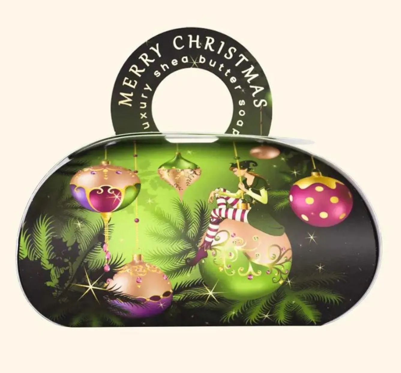 English Soap Company Christmas Elf Gift Soap - 260g- Soaps & Lotions