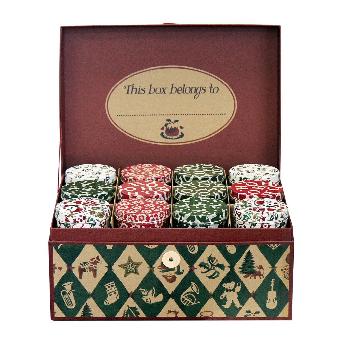 Emma Bridgewater Christmas Joy Advent Tin Calendar- Christmas|Advent