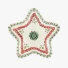 Emma Bridgewater Christmas Joy Medium Star Plate- Serving Plates & Boards