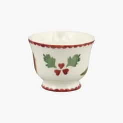 Emma Bridgewater Christmas Joy Robin Tiny Teacup Boxed- Christmas Decorations