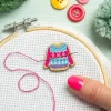 Hawthorn Handmade Christmas Jumper Magnetic Needle Holder- Crafts