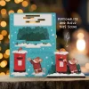 Dapple & Dot Christmas Postbox Mouse Pop Out Card- Christmas Cards|Christmas