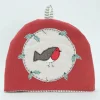 Poppy Treffry Christmas Robin Tea Cosy- Tea|Tea Cosies