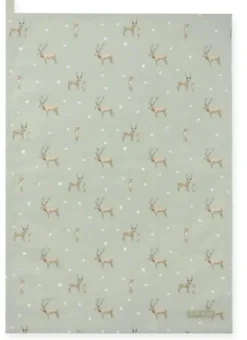 Sophie Allport Christmas Stags Tea Towel- Seasonal Decor
