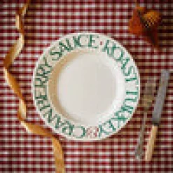 Emma Bridgewater Christmas Toast Roast Turkey 10 1/2 inch Plate- Plates