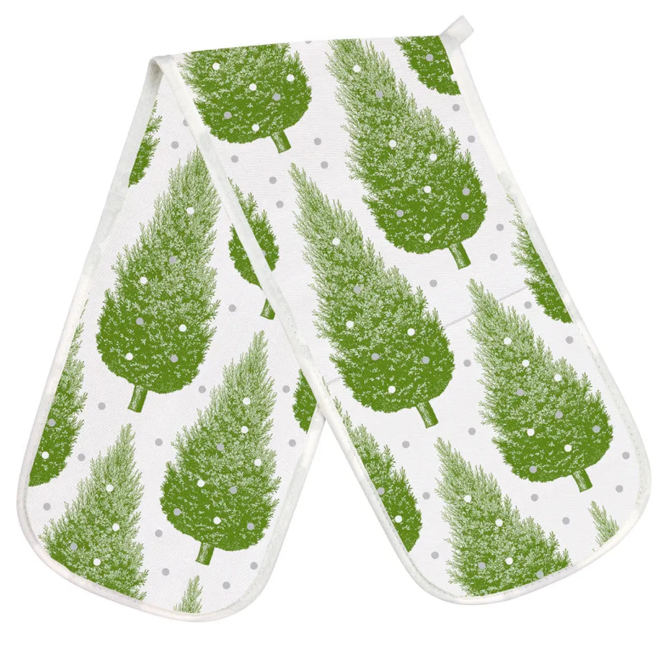 Thornback & Peel Christmas Tree Double Oven Glove- Christmas|Tea