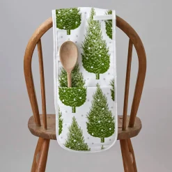 Thornback & Peel Christmas Tree Double Oven Glove- Christmas|Tea