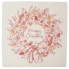 Victoria Eggs Christmas Wreath Napkins - Set of 4- Napkins|Napkins