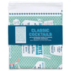 Stuart Gardiner Classic Cocktails Tea Towel- Father's Day|Tea