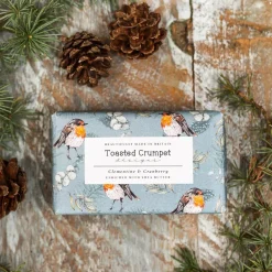 Toasted Crumpet Clementine & Cranberry Soap Bar 190g- Christmas|Soaps & Lotions