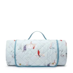 Sophie Allport Coastal Boats Picnic Blanket- Picnic