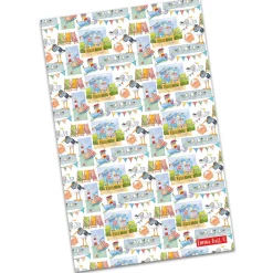 Emma Ball Coastal Repeat Tea Towel- Tea|Tea Towels