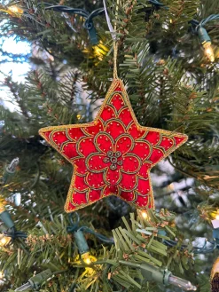 Tinker Tailor Cobweb Star Decoration by London- Christmas Decorations|Seasonal Decor