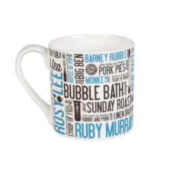 Victoria Eggs Cockney Rhyming Slang Mug- Whimsical
