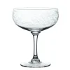 The Vintage List Cocktail Glass with Fern Design by- Glassware