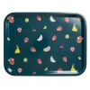 Sophie Allport Cocktails and Strawberries Large Tray- Tea|Trays