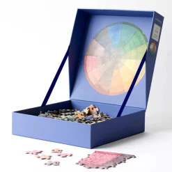 Roomytown Colour Wheel 500 Piece Round Jigsaw Puzzle- Puzzles