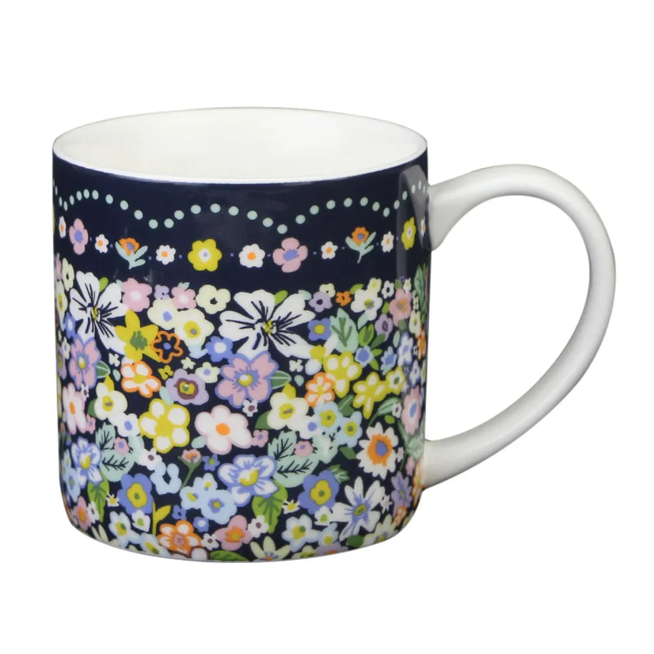 Ulster Weavers Confetti Floral Bone China Mug- Tea|Food & Drink
