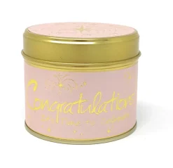 Lily-Flame Congratulations! Scented Candle- Home Fragrance