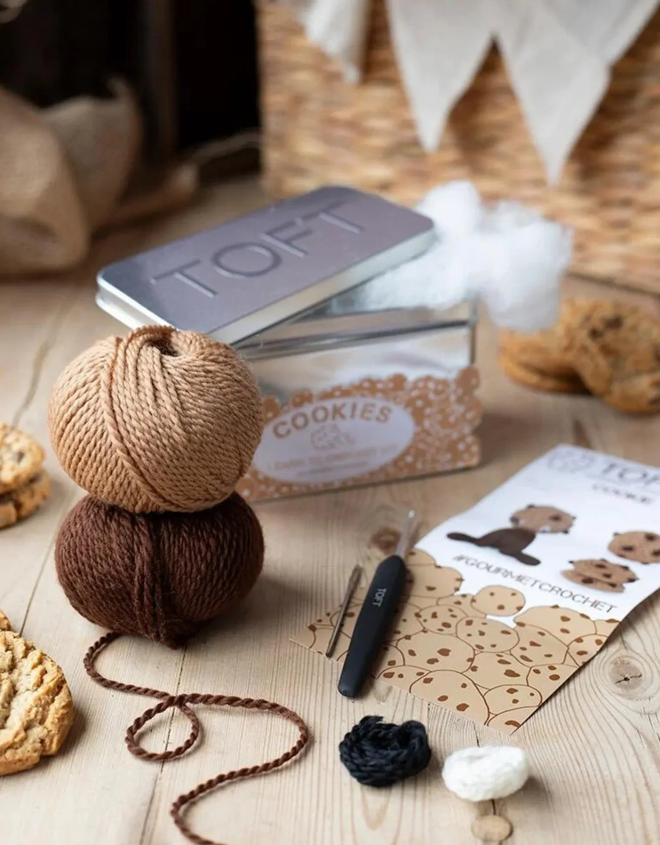 Toft Crafts Cookies in a Tin Kit- Biscuits|Crafts