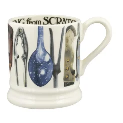Emma Bridgewater Cooking From Scratch 1/2 Pint Mug- Whimsical