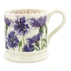 Emma Bridgewater Cornflower 1/2 Pint Mug- Flowers & Garden