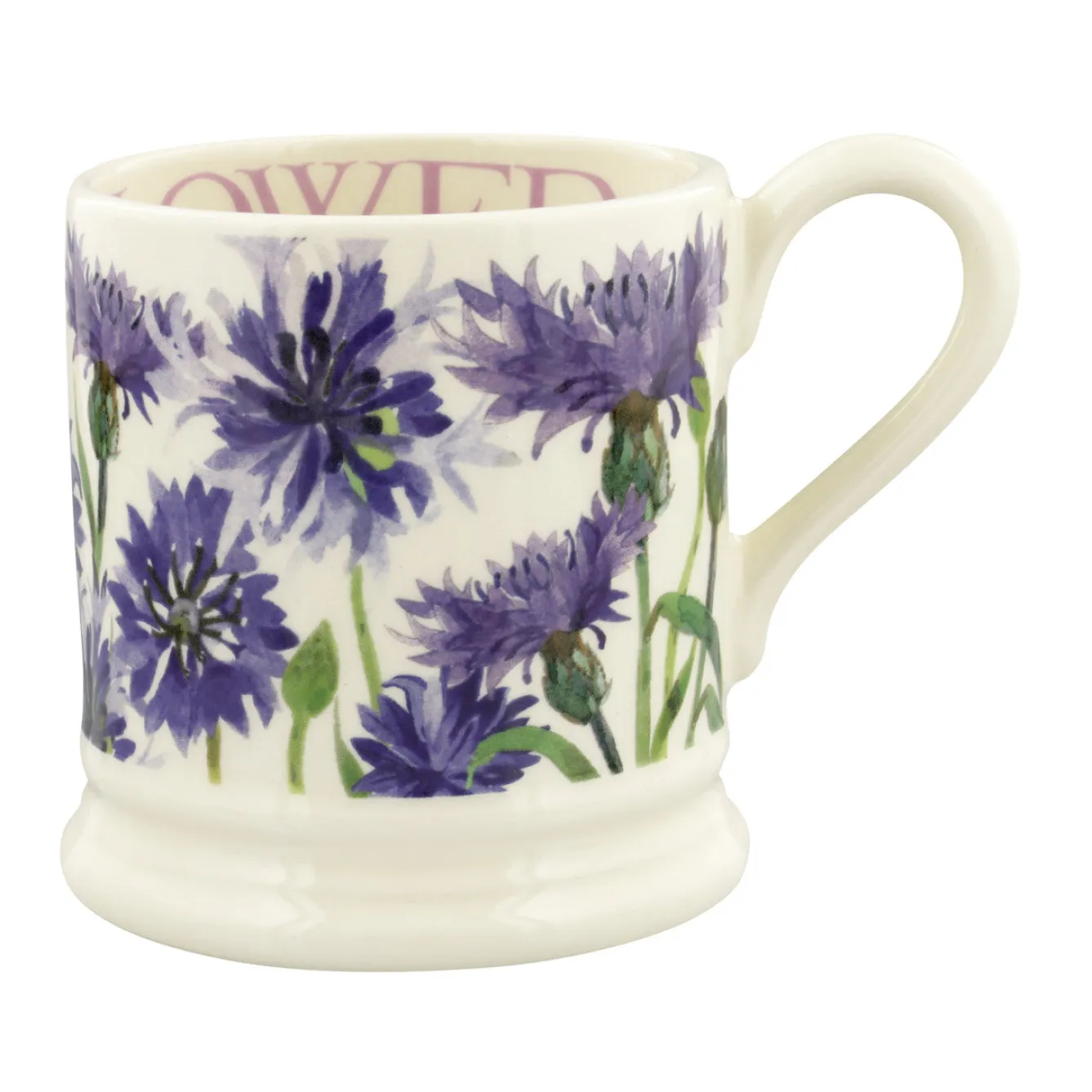 Emma Bridgewater Cornflower 1/2 Pint Mug- Flowers & Garden