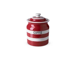 Cornishware Coffee Storage Jar-- Red- Storage|Storage Jars