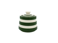 Cornishware Covered Sugar Pot- Jam Pots