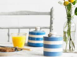 Cornishware Honey/Marmalade Pot- Jam Pots