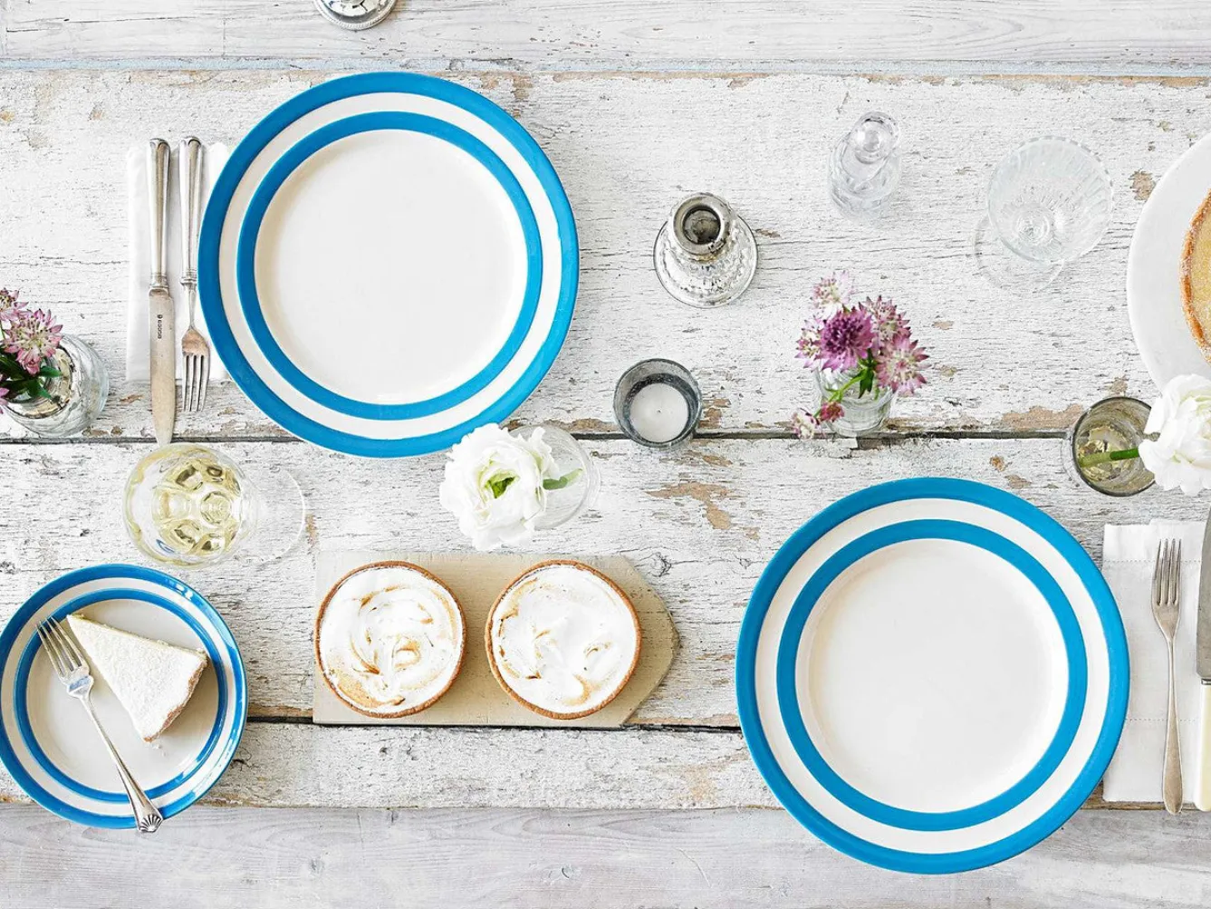 Cornishware 8.75 in Breakfast Plate- Plates