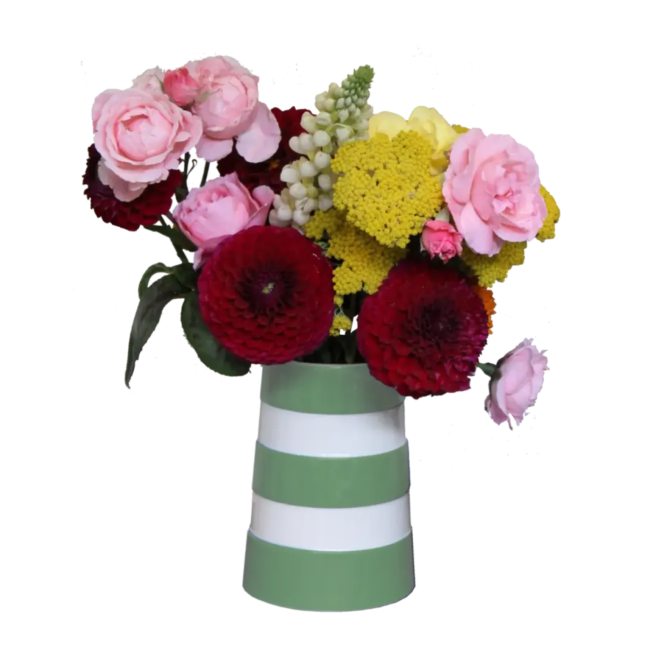 Cornishware Lighthouse Medium Willow Green Vase- Kitchenware