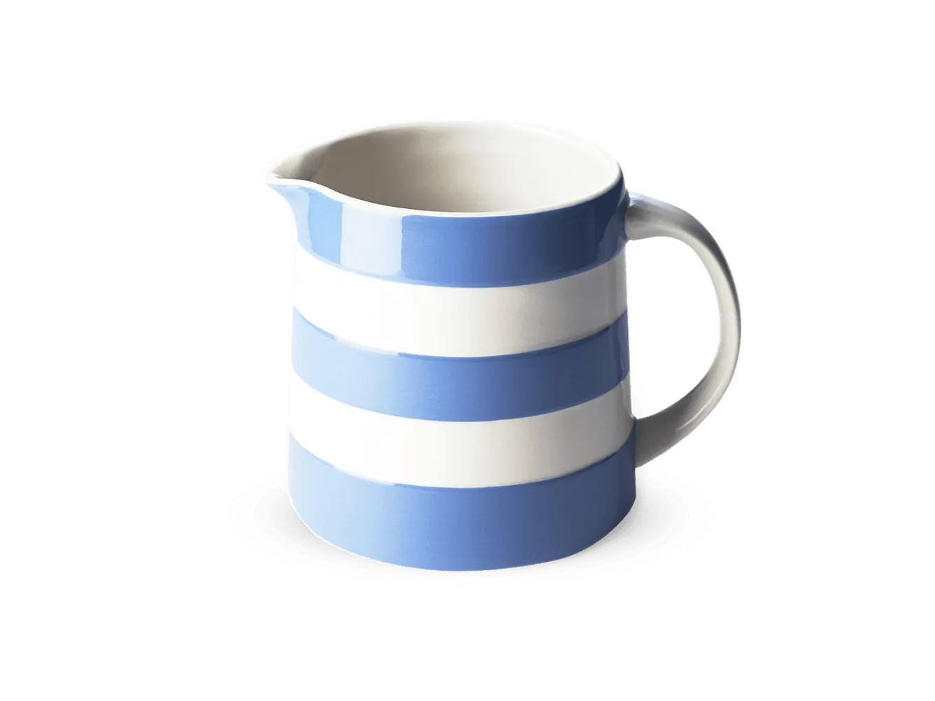 Cornishware Medium Dreadnought Jug- Jugs