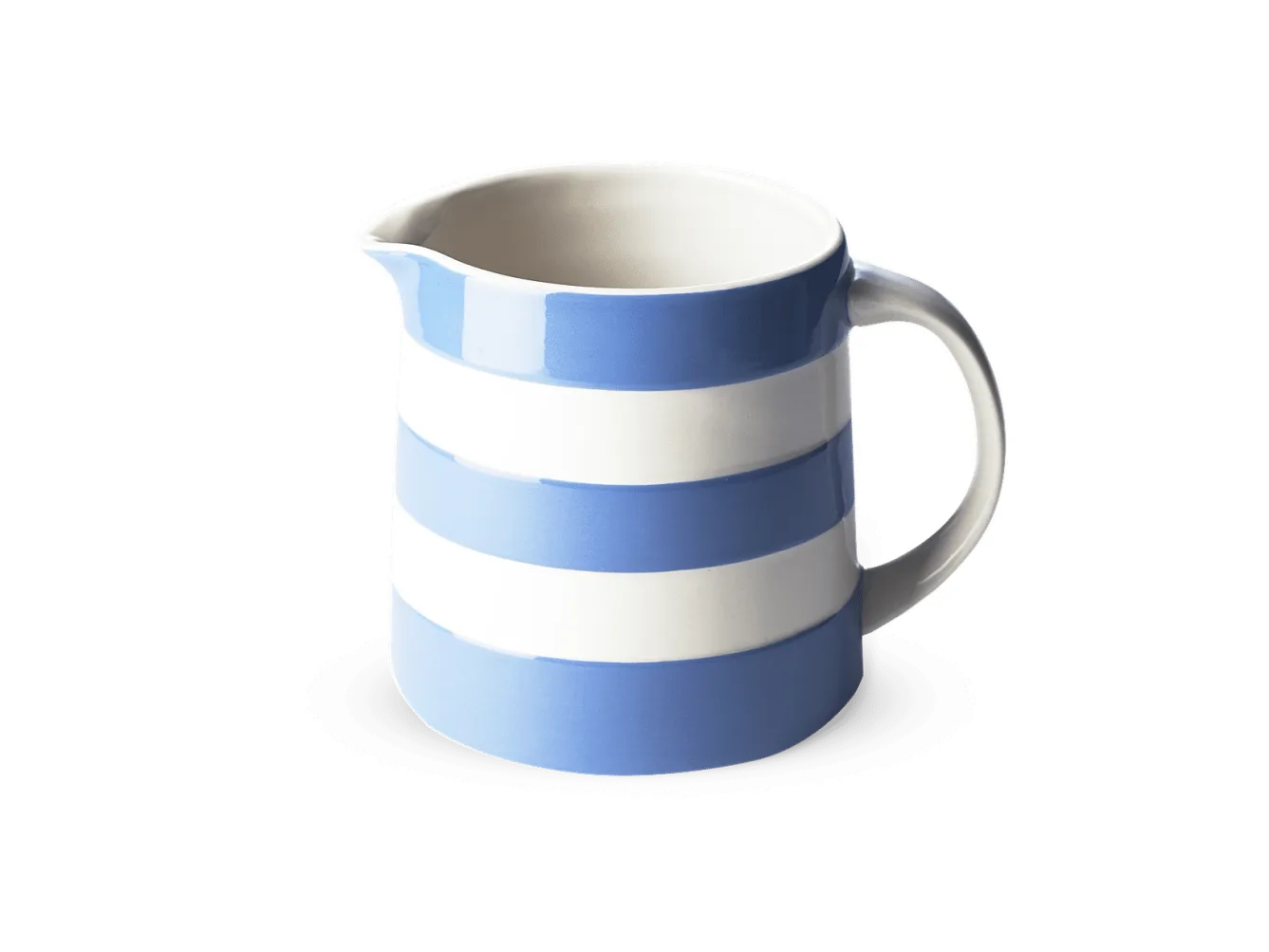 Cornishware Medium Dreadnought Jug- Jugs
