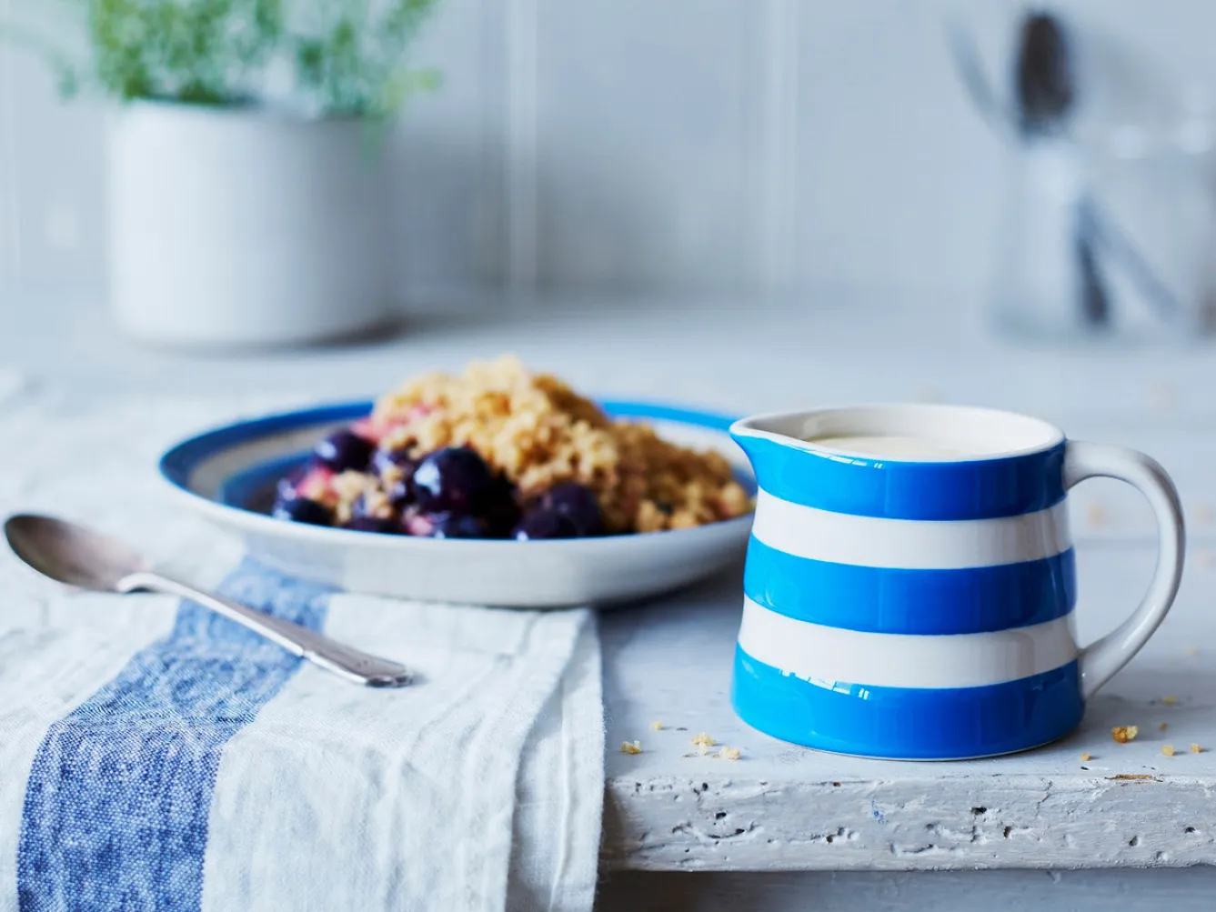 Cornishware Mini Dreadnought Jug- Jugs
