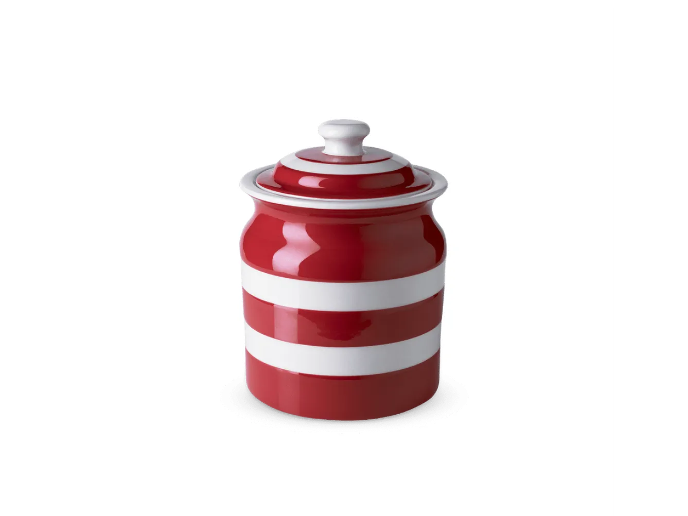 Cornishware Red Storage Jar 84 cl- Storage|Storage Jars