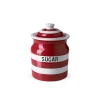 Cornishware Sugar Storage Jar-- Red- Kitchenware|Storage