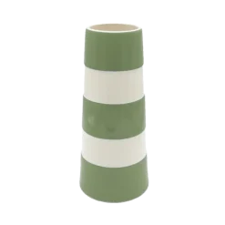 Cornishware Tall Lighthouse Willow Green Vase- Kitchenware