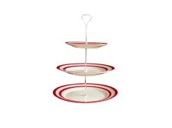 Cornishware Three-Tier Cake Stand- Serving Plates & Boards|Plates