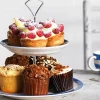 Cornishware Two-Tier Cake Stand- Serving Plates & Boards|Plates