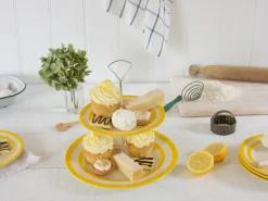 Cornishware Two-Tier Cake Stand- Serving Plates & Boards|Plates