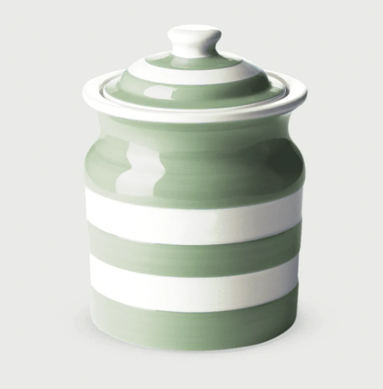 Cornishware Willow Green Large Storage Jar 168cl- Storage|Storage Jars