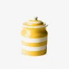 Cornishware Yellow Storage Jar 84cl- Storage|Storage Jars