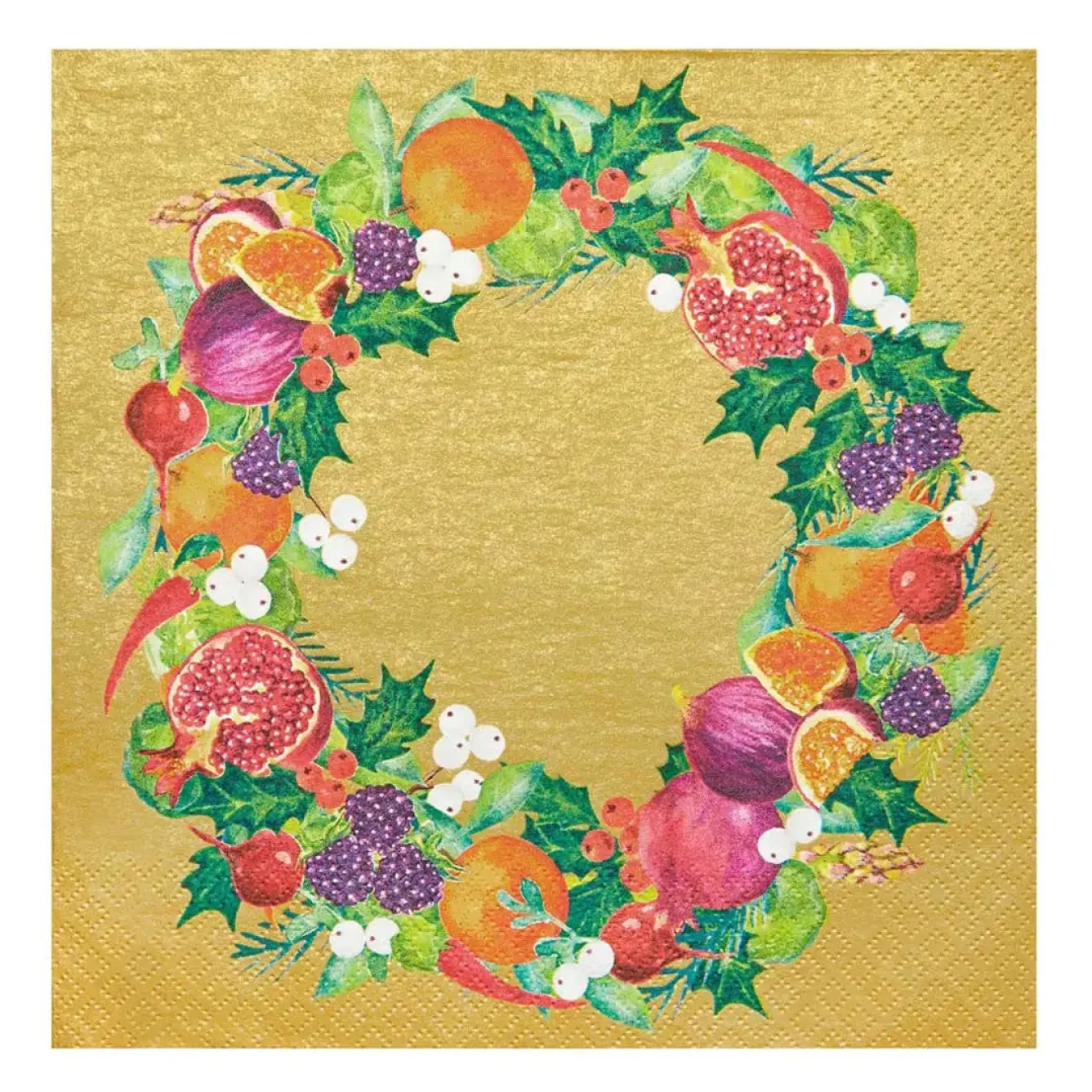 Talking Tables Cornucopia Gold Napkins - 20 pack- Picnic|Napkins
