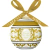 Halcyon Days Coronation Gold Bone China 3" Bauble- Royal