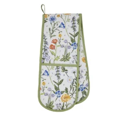 Ulster Weavers Cottage Garden Double Oven Glove- Oven Gloves/Mitts