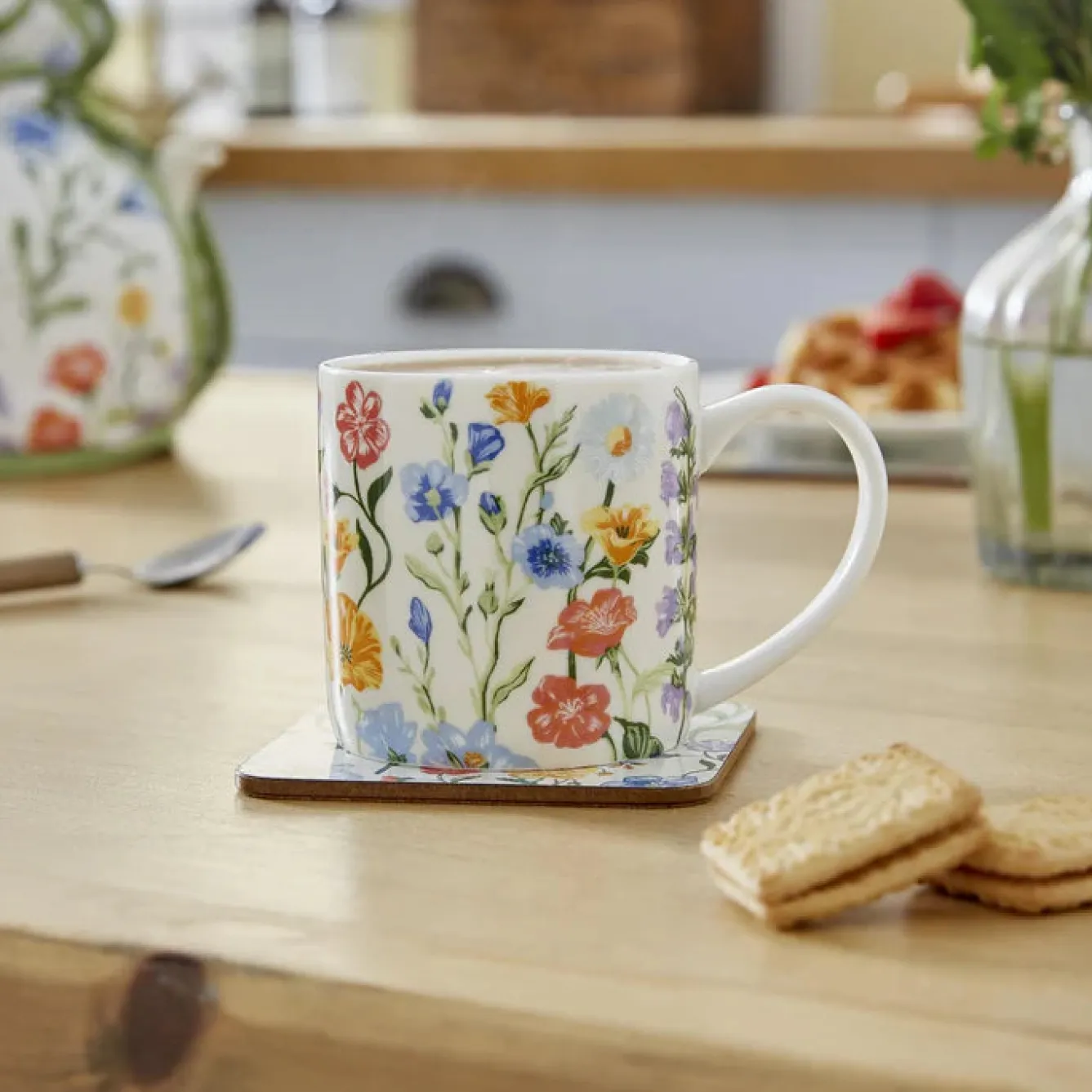 Ulster Weavers Cottage Garden Mug- Tea|Flowers & Garden