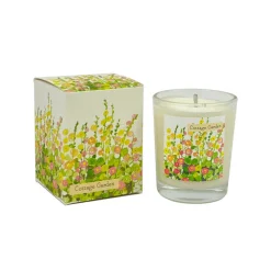 Heaven Scent Cottage Garden Votive Candle - Rose & Patchouli- Home Fragrance